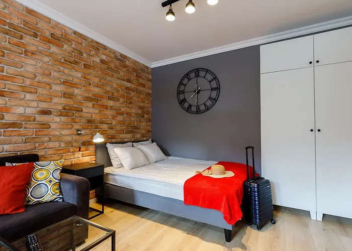 Apartment Na Starym Miescie Z Parkingiem Rowerowym, Dostepem Sauny- Bicycle Parking And Access To The Sauna Danzig